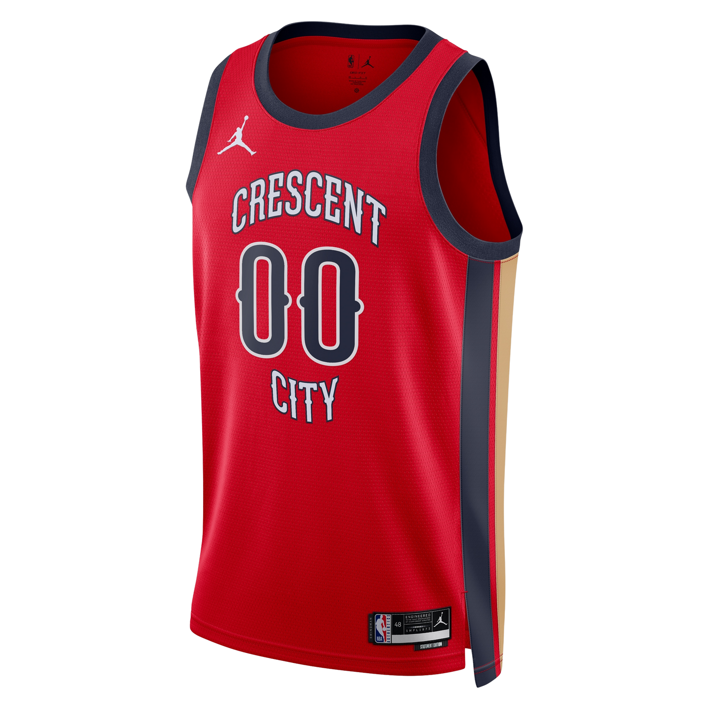 Personalized New Orleans Pelicans Red Statement Jersey