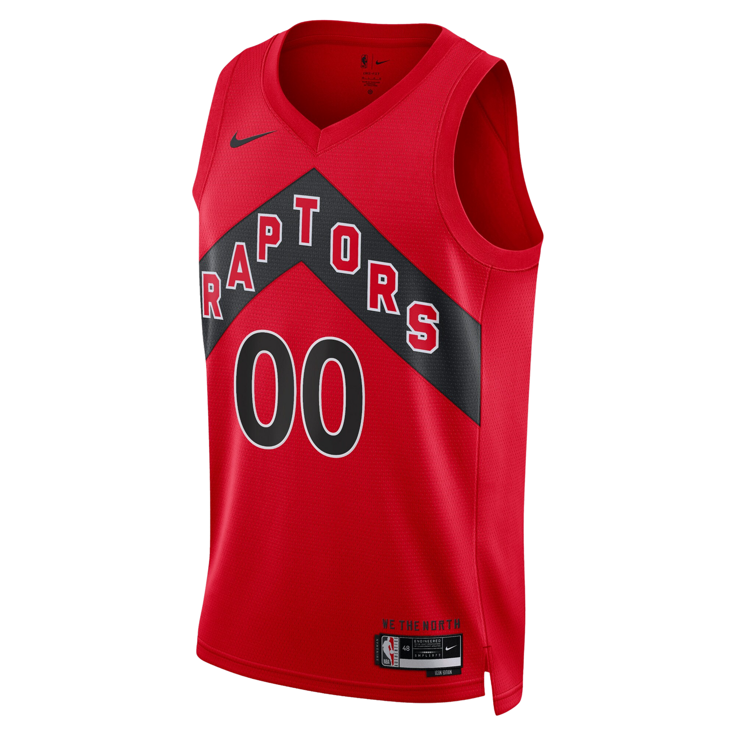 Custom Toronto Raptors Red Icon Personalized Jersey