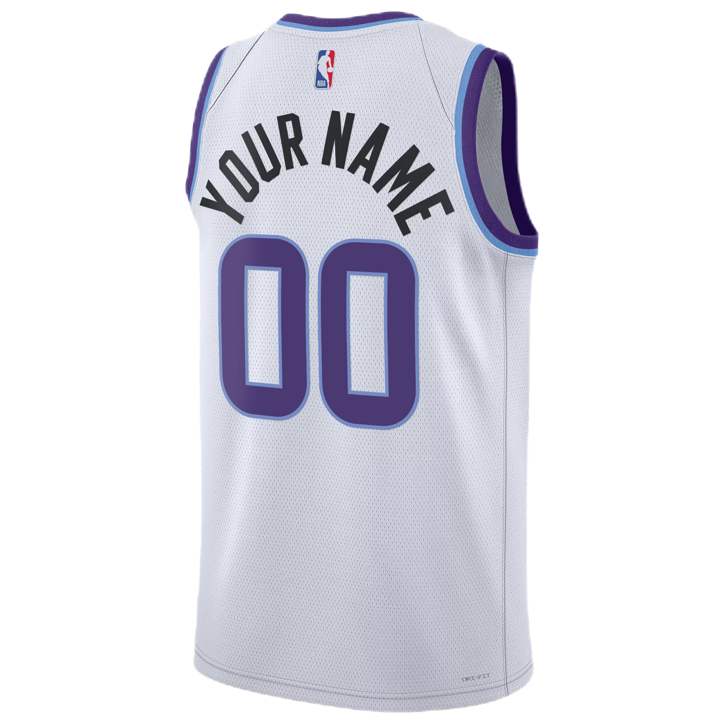 Personalized Utah Jazz White Association Jersey
