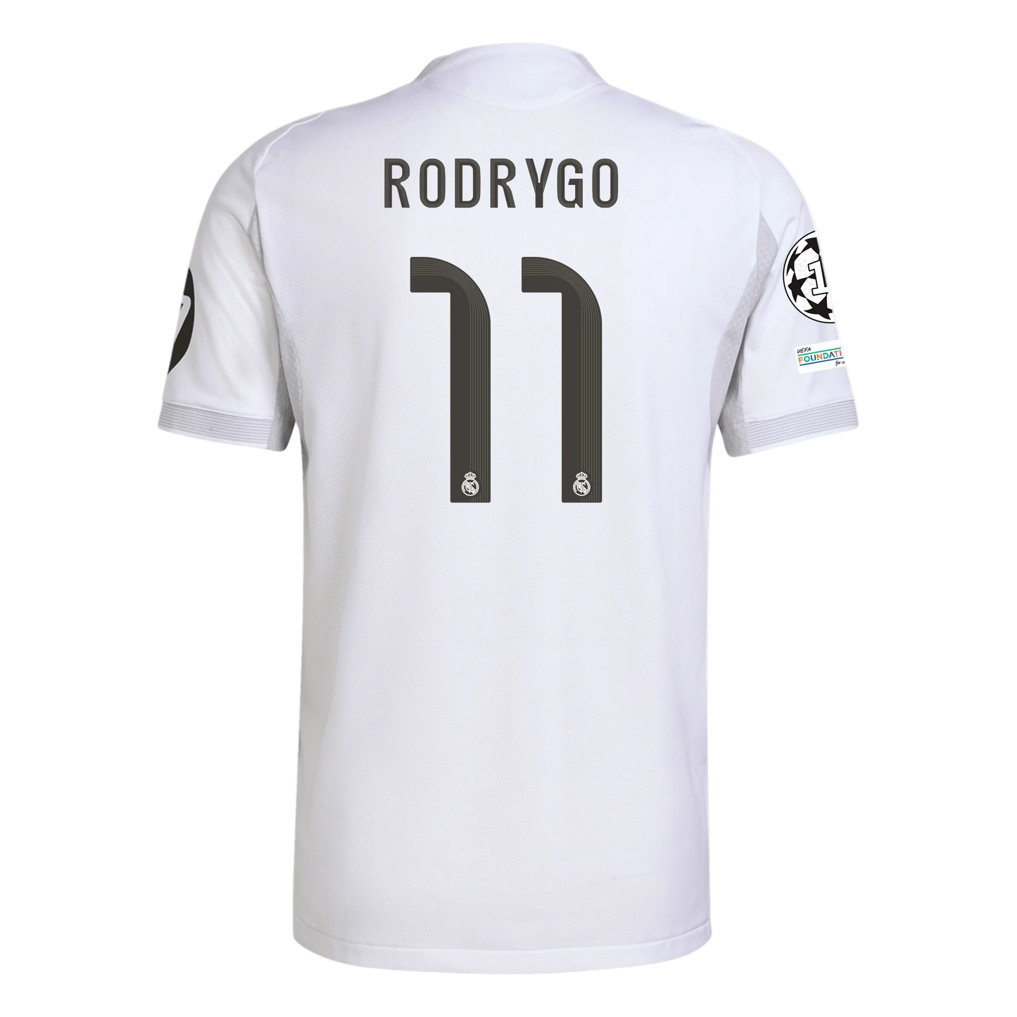 Rodrygo Silva #11 Real Madrid Home Jersey 25 26 - White Fan Version