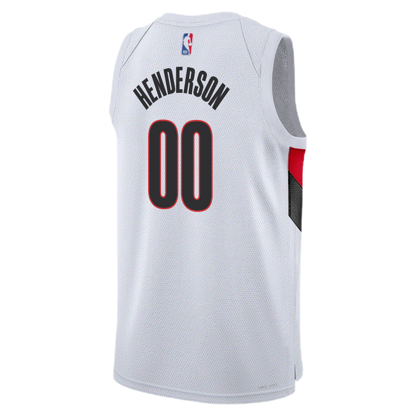 Scoot Henderson #00 Portland Trail Blazers White Association Jersey