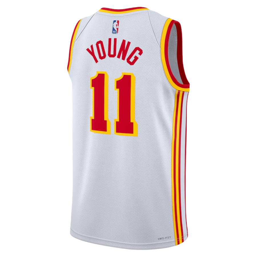 Trae Young #11 Atlanta Hawks White Association Jersey