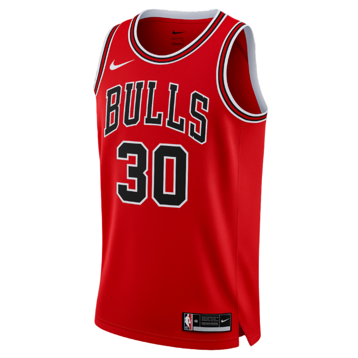 Tre Jones #30 Chicago Bulls Red Icon Jersey