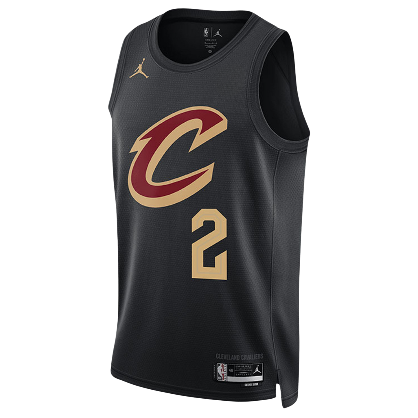 Ty Jerome #2 Cleveland Cavaliers Black Statement Jersey