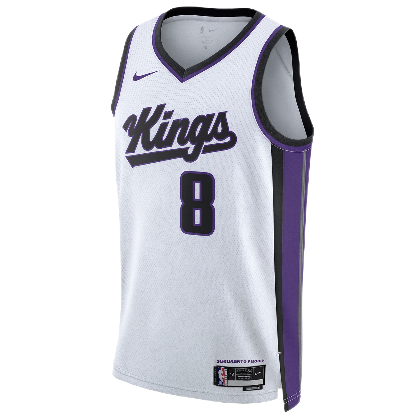 Zach LaVine #8 Sacramento Kings White Association Jersey