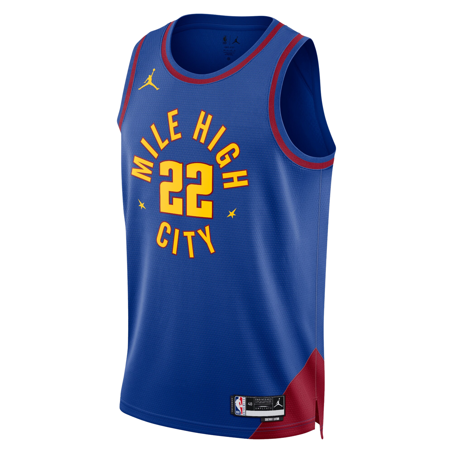 Zeke Nnaji #22 Denver Nuggets Blue Statement Jersey