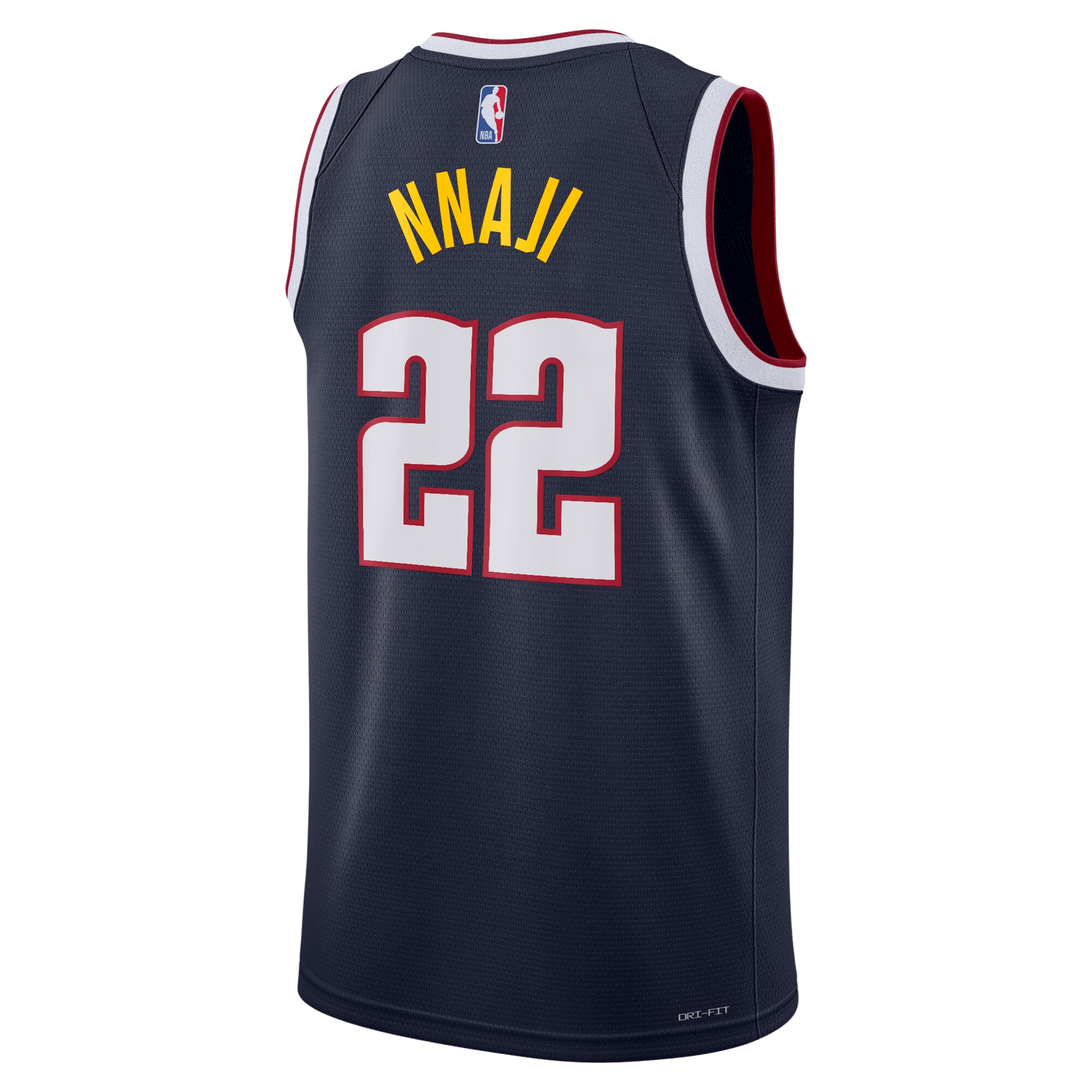 Zeke Nnaji #22 Denver Nuggets Navy Icon Jersey
