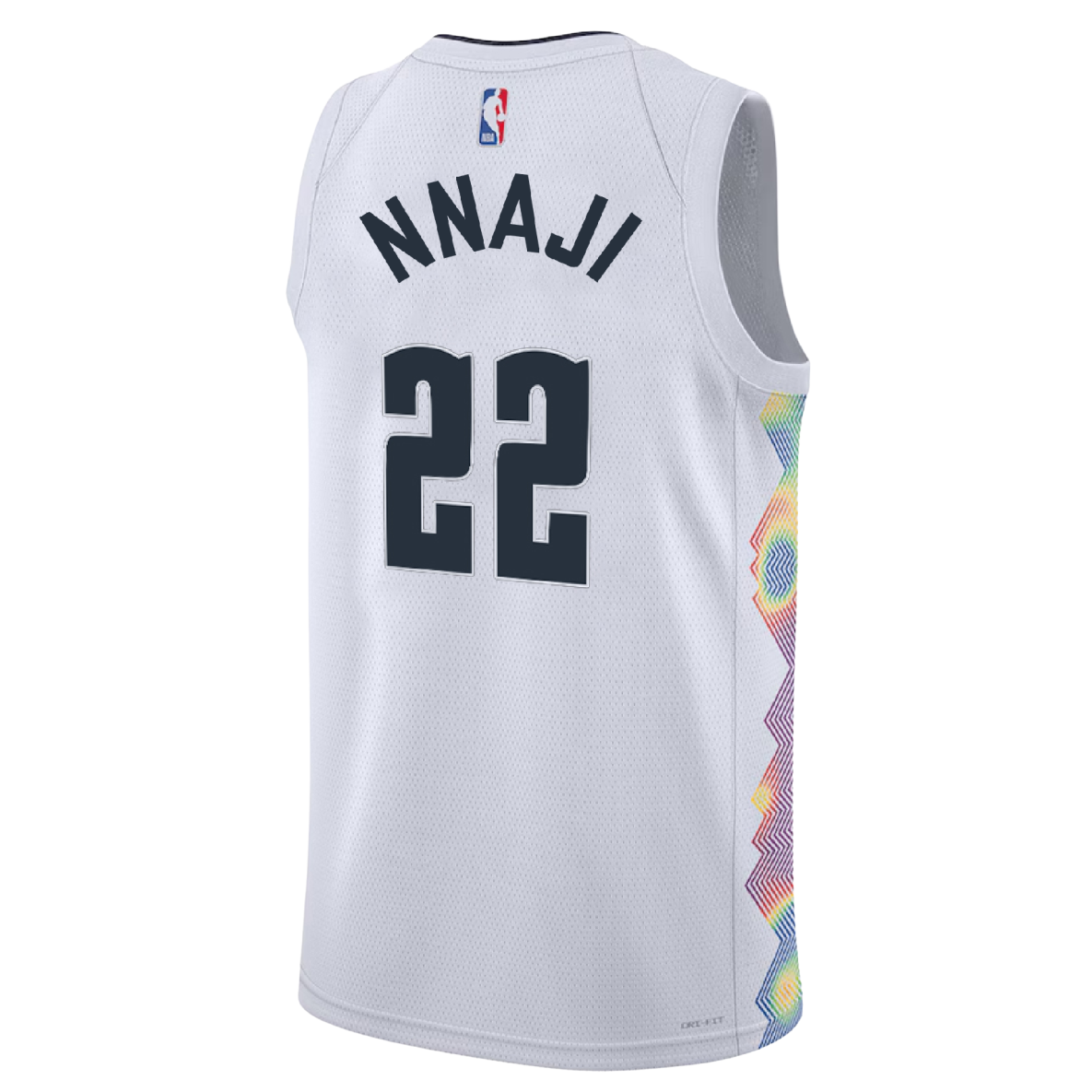 Zeke Nnaji #22 Denver Nuggets White City Edition Jersey