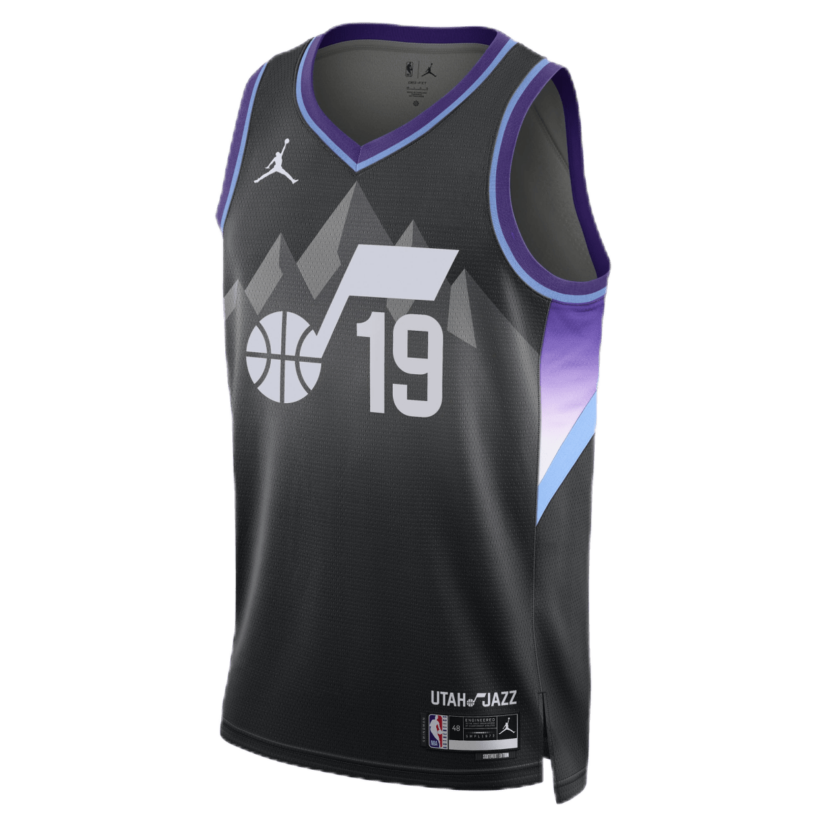 Ace Bailey 19 Utah Jazz Black Statement Jersey - Elite Zone Sports