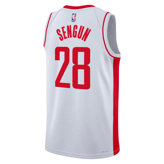 Alperen ĹžengĂĽn 28 Houston Rockets White Association Jersey - Elite Zone Sports