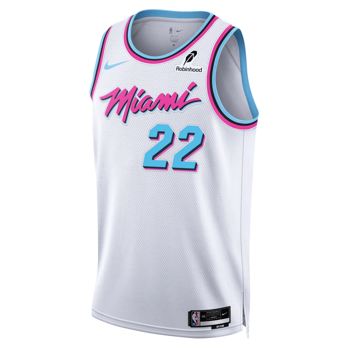 Andrew Wiggins 22 Miami Heat White City Edition Jersey - Elite Zone Sports