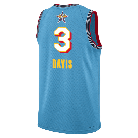 Anthony Davis 3 Dallas Mavericks Blue 2025 All - Star Edition Jersey - Elite Zone Sports