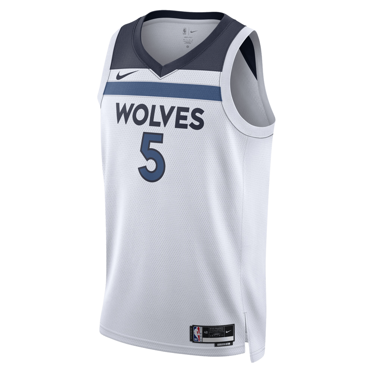 Anthony Edwards 5 Minnesota Timberwolves White Association Jersey - Elite Zone Sports