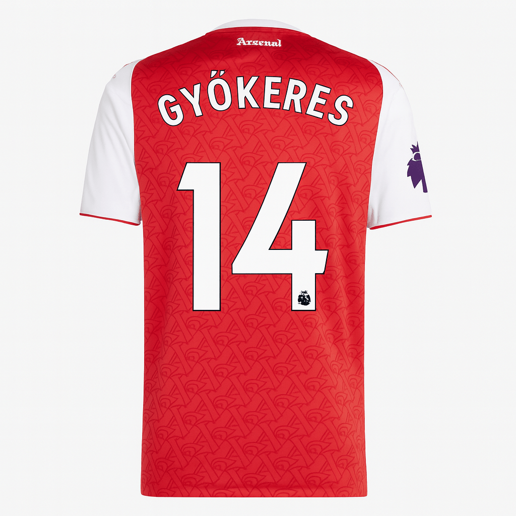 Arsenal 25/26 Home Jersey Viktor Gyökeres 14 - Elite Zone Sports