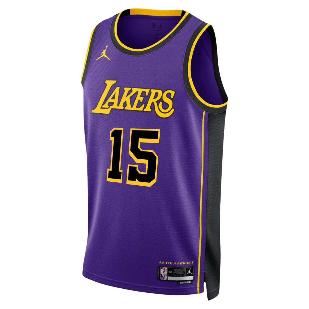 Austin Reaves 15 Los Angeles Lakers Purple Statement Jersey - Elite Zone Sports