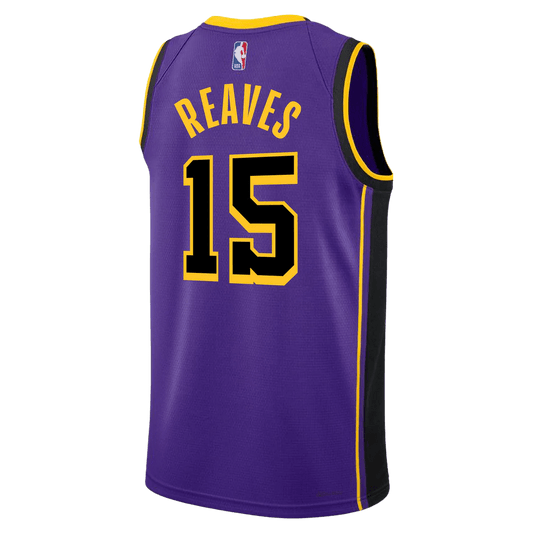 Austin Reaves 15 Los Angeles Lakers Purple Statement Jersey - Elite Zone Sports