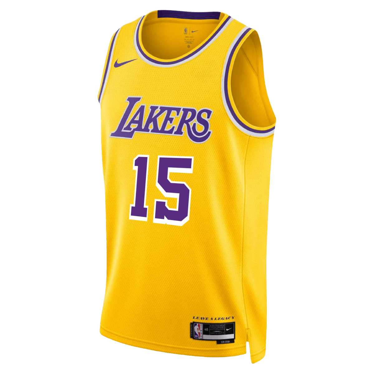 Austin Reaves 15 Los Angeles Lakers Yellow Icon Jersey - Elite Zone Sports