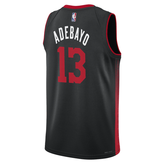 Bam Adebayo 13 Miami Heat Culture Black City Edition Jersey - Elite Zone Sports
