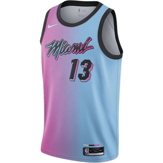 Bam Adebayo 13 Miami Heat ViceVersa Jersey - Elite Zone Sports