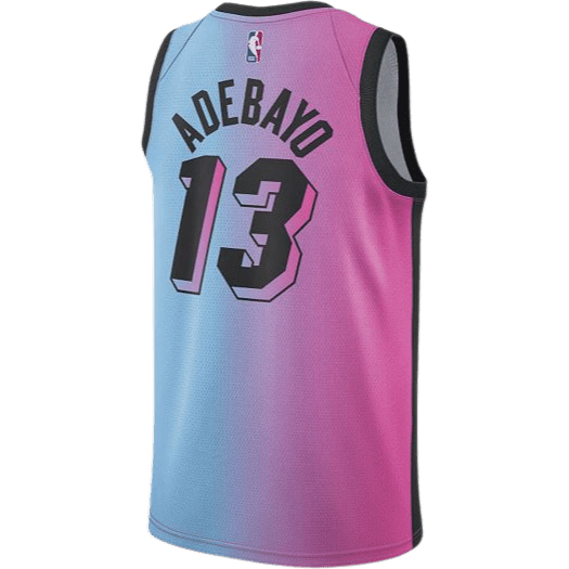 Bam Adebayo 13 Miami Heat ViceVersa Jersey - Elite Zone Sports