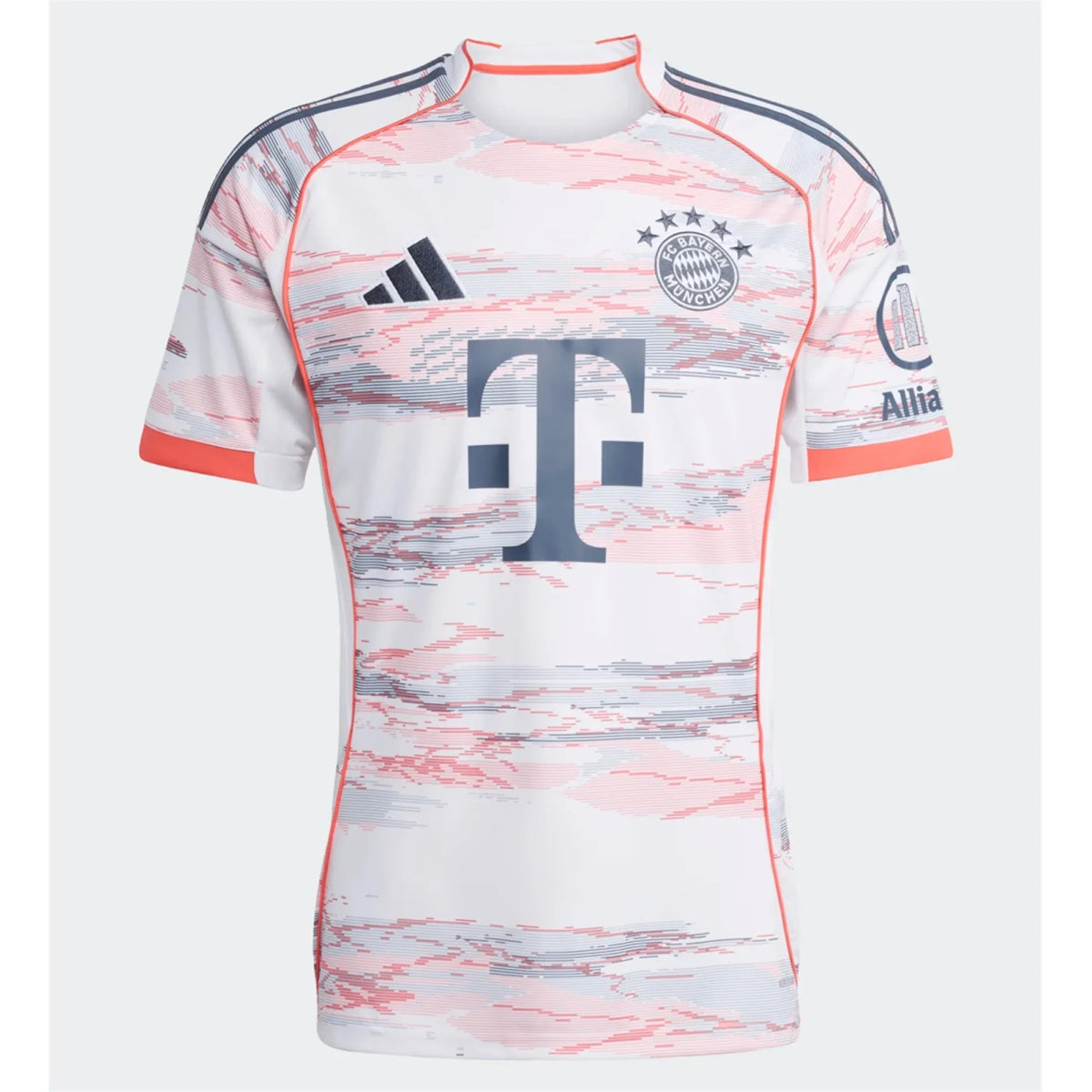Bayern Munich 25/26 Away Jersey (White/Red) - Elite Zone Sports