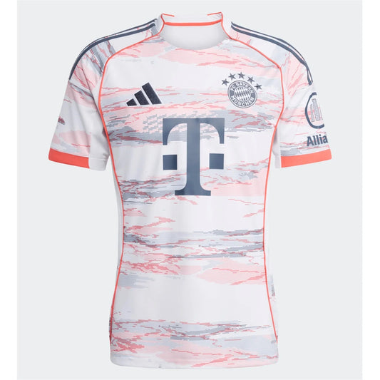 Bayern Munich 25/26 Away Jersey (White/Red) - Elite Zone Sports