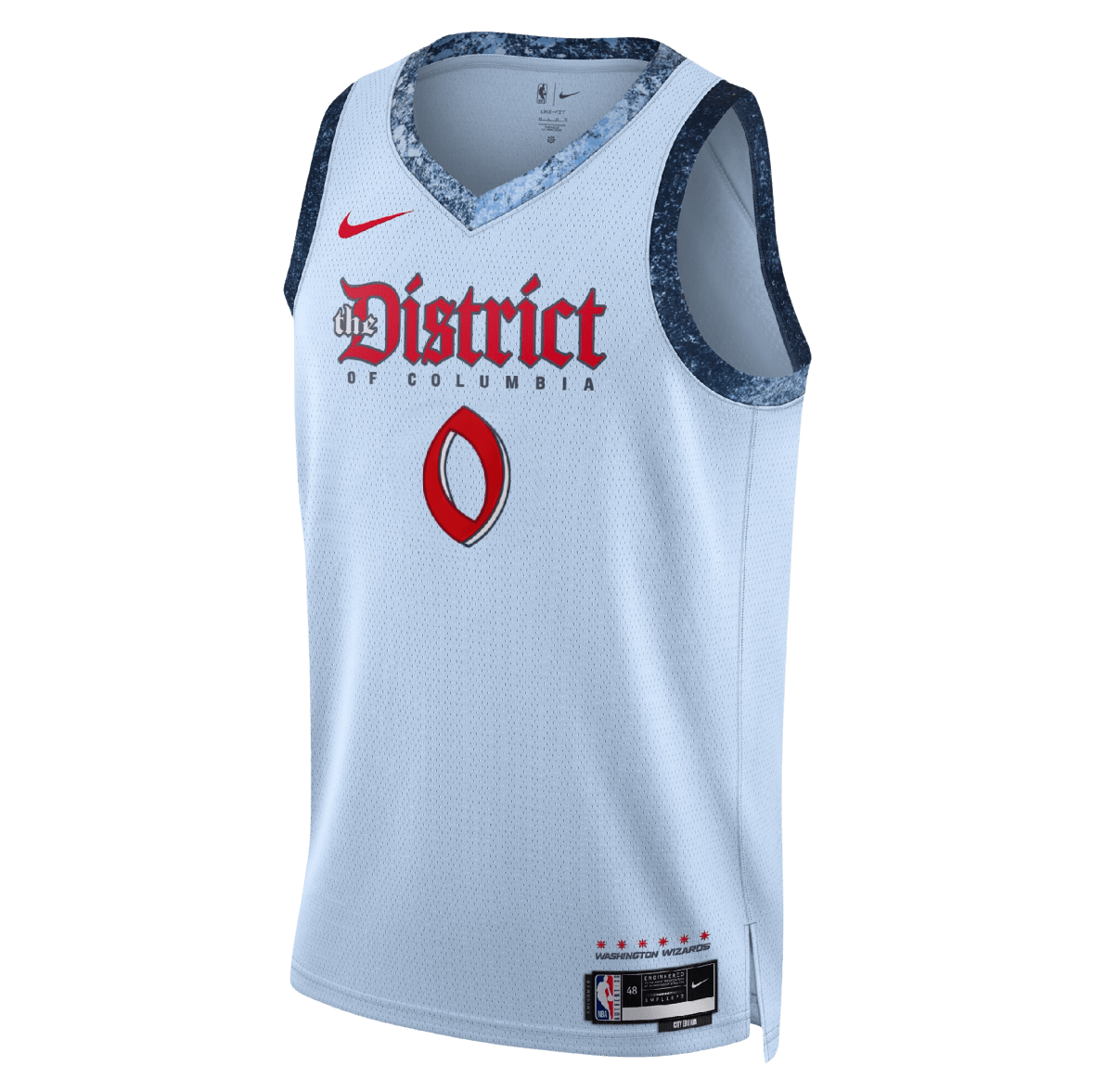 Bilal Coulibaly 8 Washington Wizards Blue City Edition Jersey - Elite Zone Sports