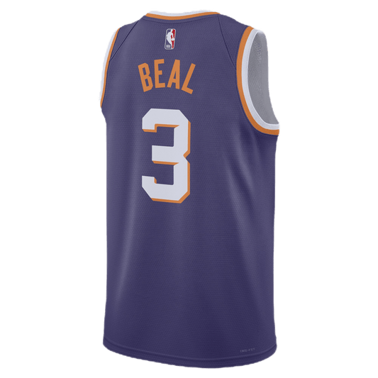 Bradley Beal 3 Phoenix Suns Purple Icon Jersey - Elite Zone Sports
