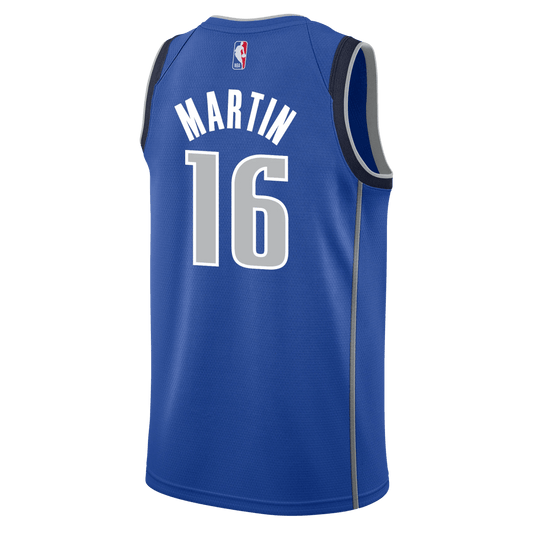Caleb Martin 16 Dallas Mavericks Blue Icon Jersey - Elite Zone Sports