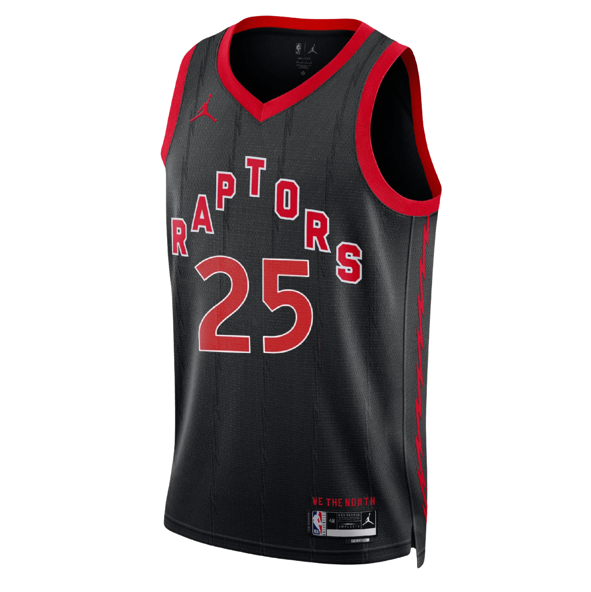 Chris Boucher 25 Toronto Raptors Black Statement Jersey - Elite Zone Sports