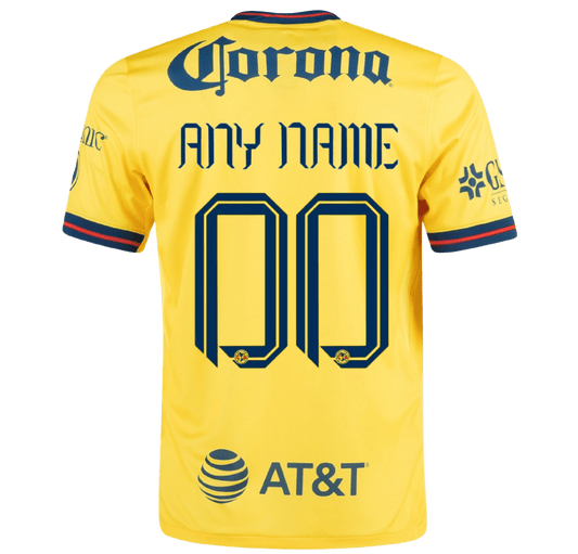 Club America 24/25 Home Personalized Fans Soccer Jersey - Elite Zone Sports