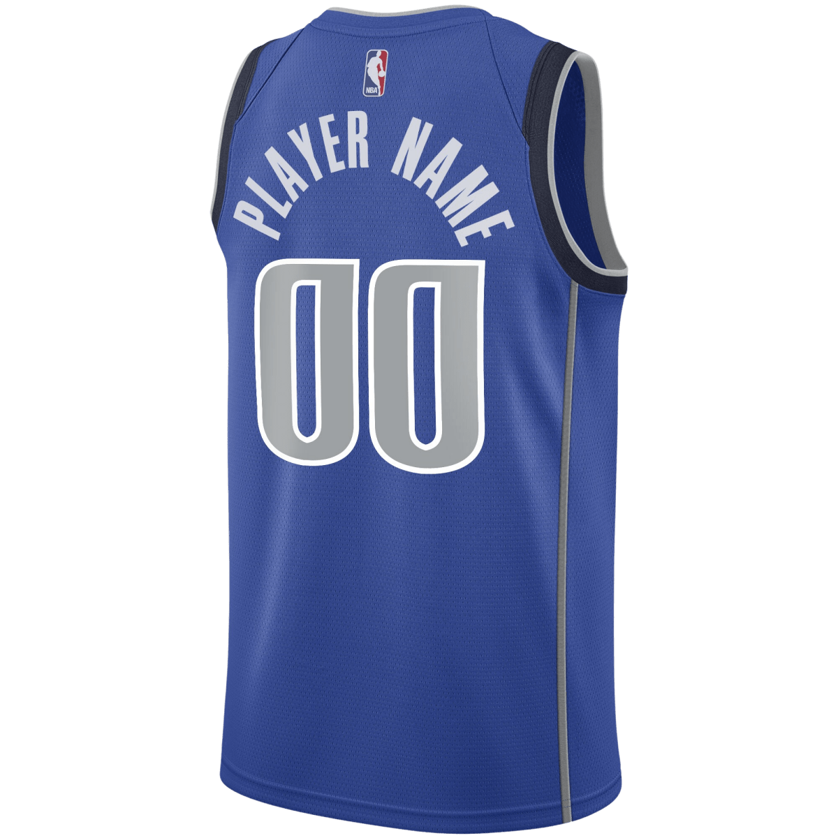 Custom Dallas Mavericks Blue Icon Personalized Jersey - Elite Zone Sports