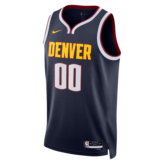 Custom Denver Nuggets Navy Icon Personalized Jersey - Elite Zone Sports