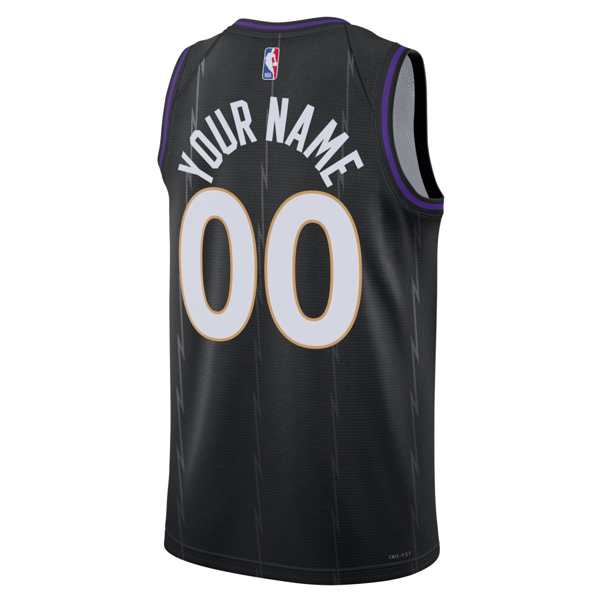 Custom Toronto Raptors Black City Edition Personalized Jersey - Elite Zone Sports