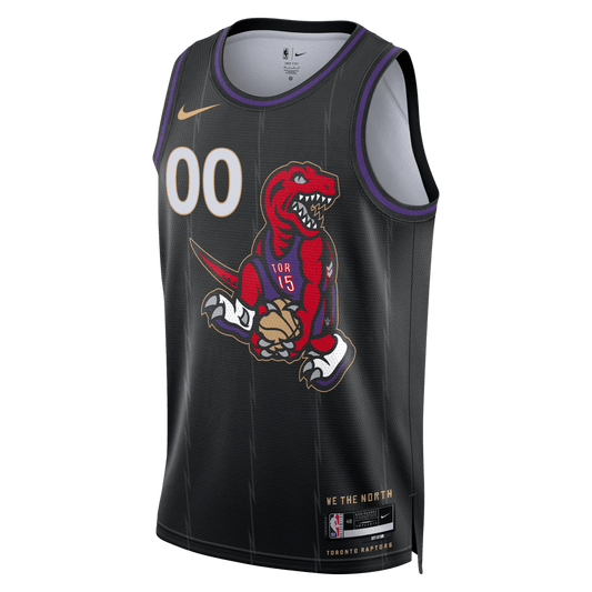 Custom Toronto Raptors Black City Edition Personalized Jersey - Elite Zone Sports