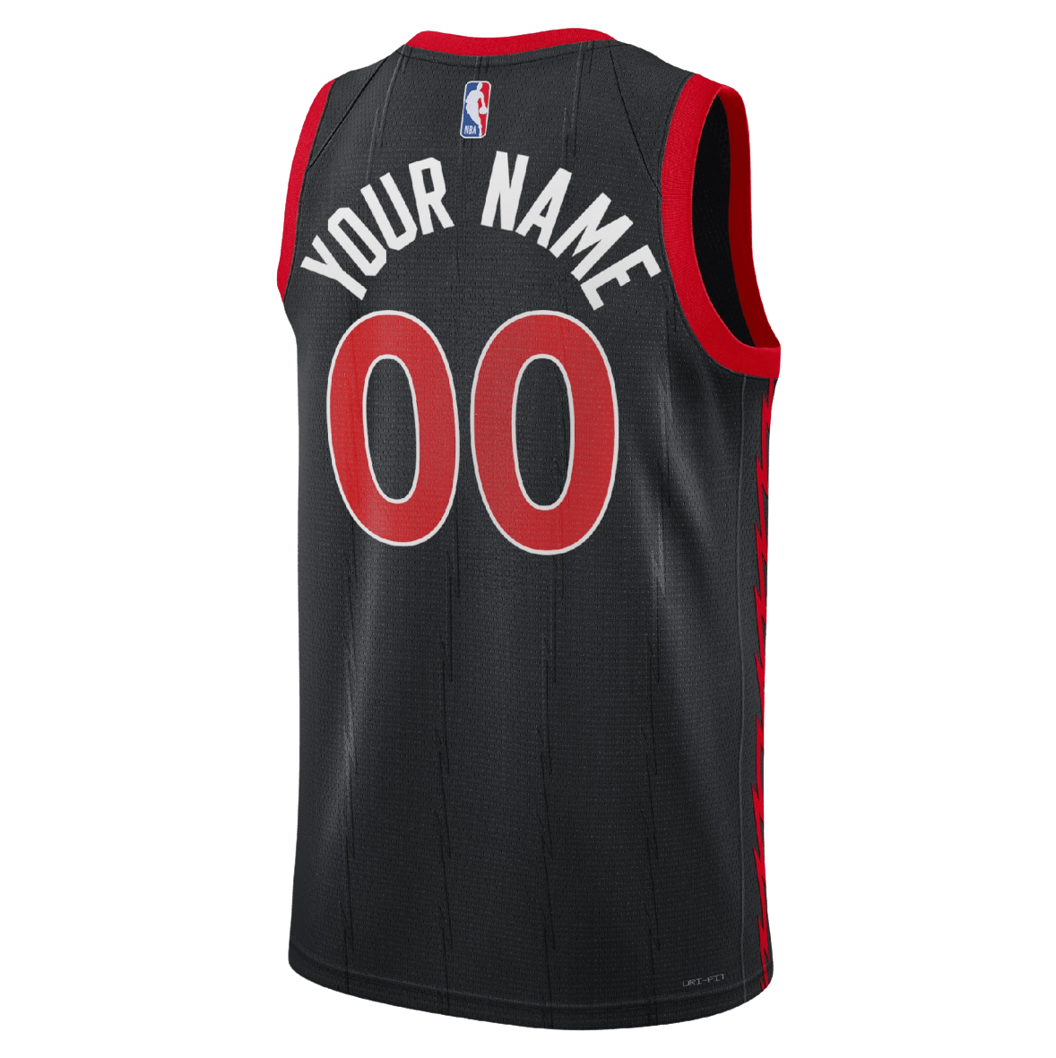 Custom Toronto Raptors Black Statement Personalized Jersey - Elite Zone Sports