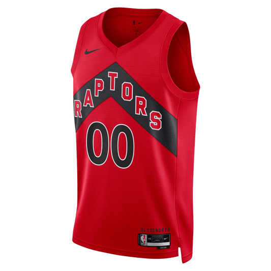 Custom Toronto Raptors Red Icon Personalized Jersey - Elite Zone Sports