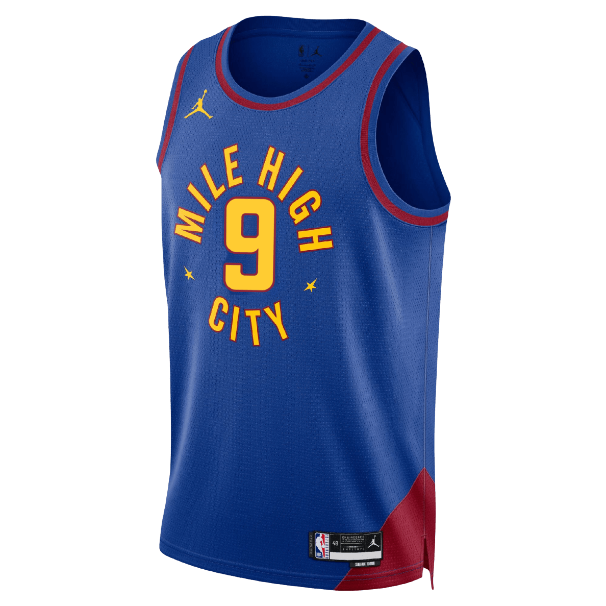 Dario Šarić 9 Denver Nuggets Blue Statement Jersey - Elite Zone Sports