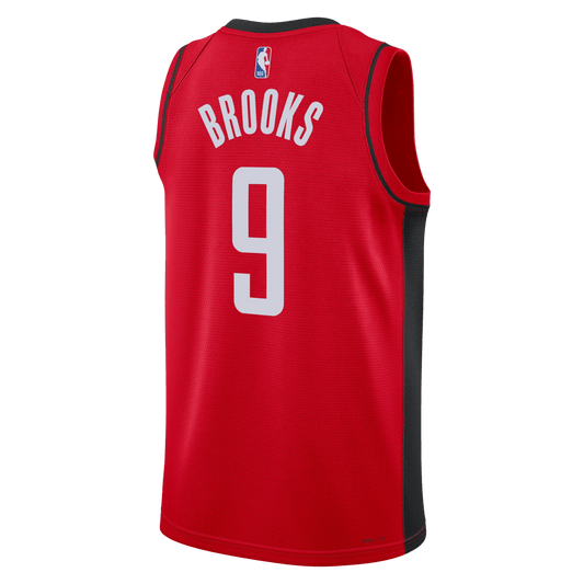 Dillon Brooks 9 Houston Rockets Red Icon Jersey - Elite Zone Sports