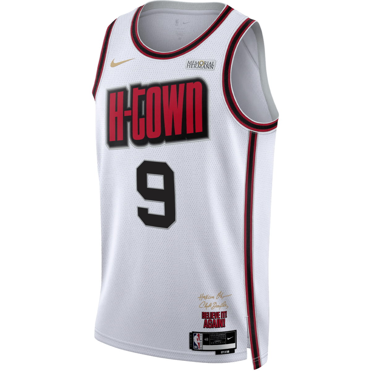 Dillon Brooks 9 Houston Rockets White City Edition Jersey - Elite Zone Sports