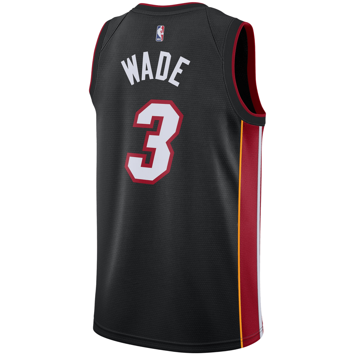 Dwyane Wade 3 Miami Heat Black Icon Jersey - Elite Zone Sports