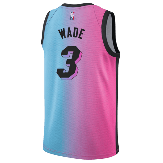 Dwyane Wade 3 Miami Heat ViceVersa Jersey - Elite Zone Sports