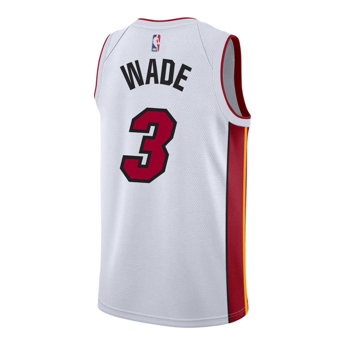 Dwyane Wade 3 Miami Heat White Association Jersey - Elite Zone Sports