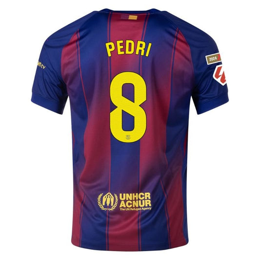 FC Barcelona 2025/26 Home Jersey Pedri 8 - Blue/Red - Elite Zone Sports