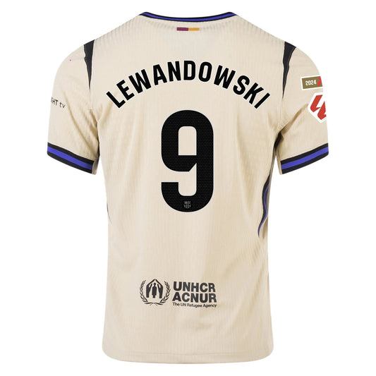 FC Barcelona 25/26 Away Jersey Lewandowski 9 - Elite Zone Sports