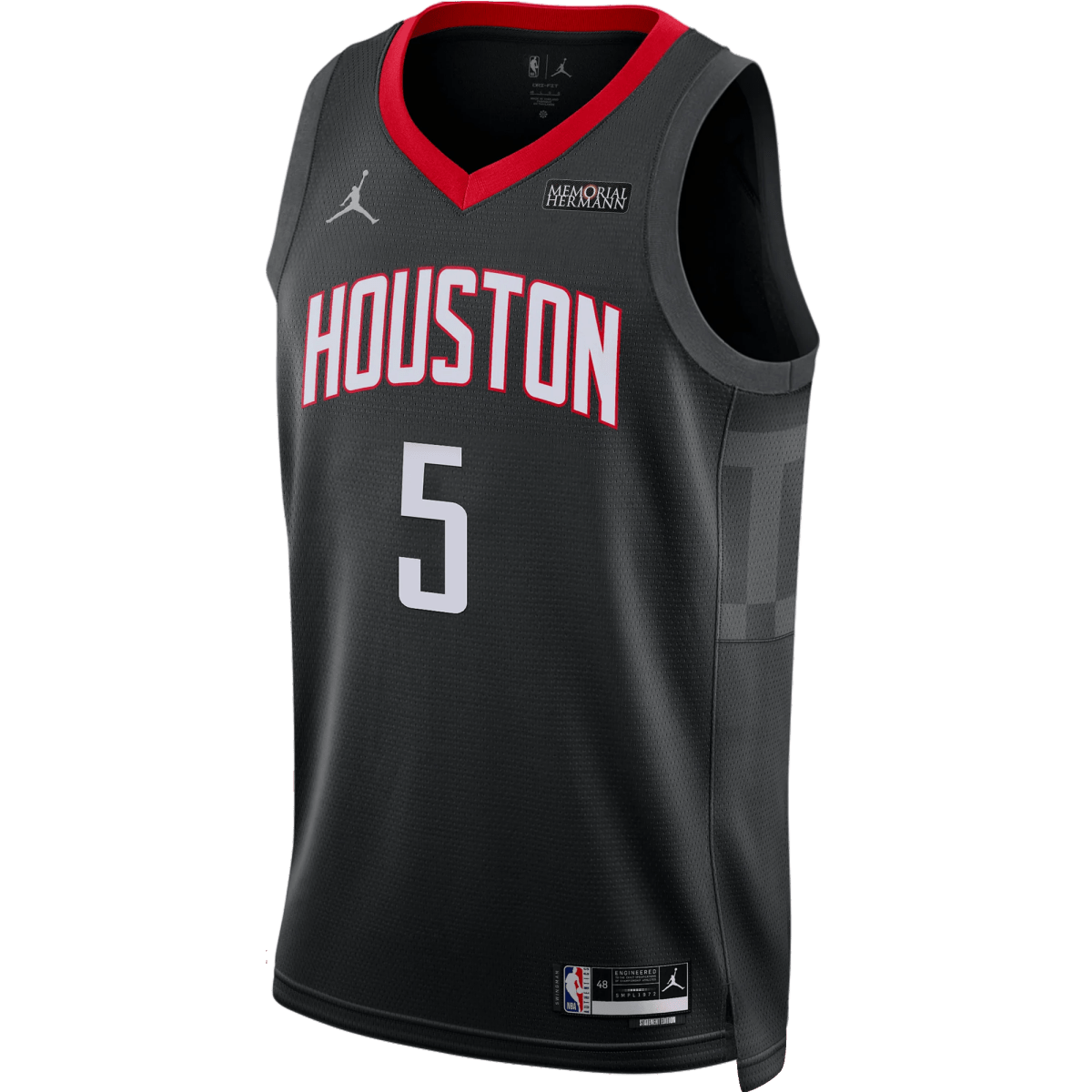 Fred VanVleet 5 Houston Rockets Black Statement Jersey - Elite Zone Sports