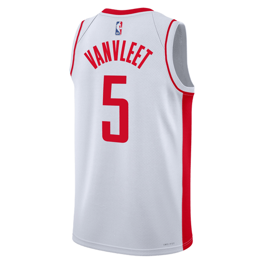 Fred VanVleet 5 Houston Rockets White Association Jersey - Elite Zone Sports