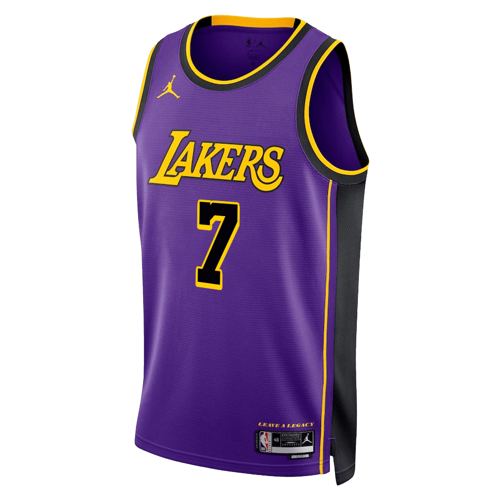 Gabe Vincent 7 Los Angeles Lakers Purple Statement Jersey - Elite Zone Sports
