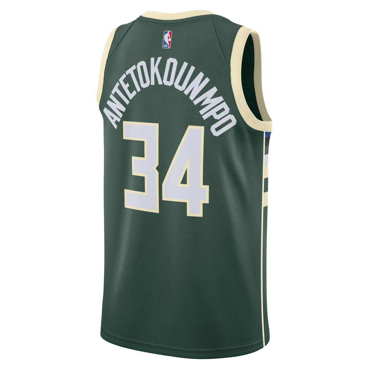 Giannis Antetokounmpo 34 Milwaukee Bucks Hunter Green Icon Jersey - Elite Zone Sports