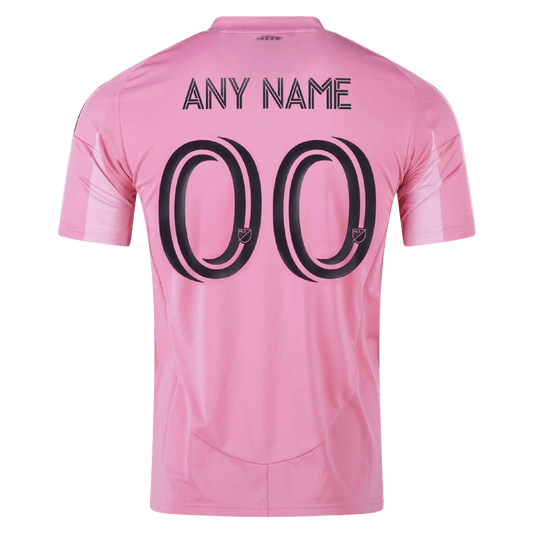 Inter Miami 2025 Euforia Home Personalized Fans Soccer Jersey - Elite Zone Sports